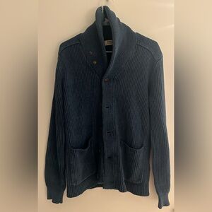Ralph Lauren Cotton Shawl-Collar Cardigan